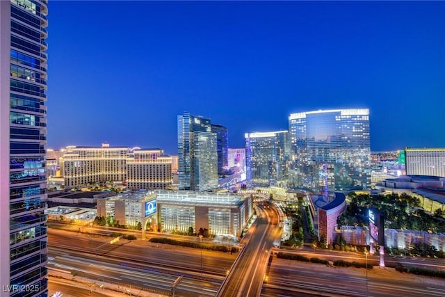 4525 Dean Martin Dr Unit 2901, Las Vegas, NV 89103 - city view featuring a view of city lights