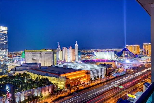 4525 Dean Martin Dr Unit 2901, Las Vegas, NV 89103 - city view with a view of city lights