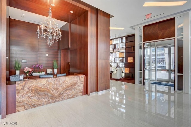 4525 Dean Martin Dr Unit 2901, Las Vegas, NV 89103 - welcome area with a chandelier
