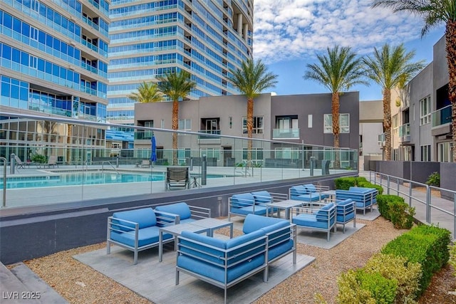 4525 Dean Martin Dr Unit 2901, Las Vegas, NV 89103 - view of community featuring outdoor lounge area and a pool
