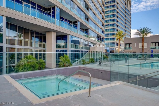 4525 Dean Martin Dr Unit 2901, Las Vegas, NV 89103 - view of pool with a hot tub