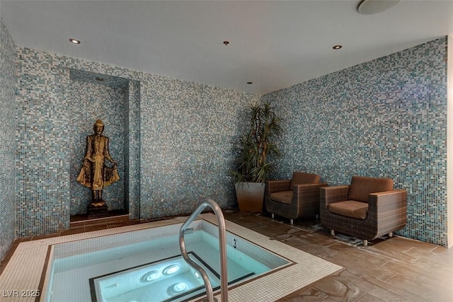 4525 Dean Martin Dr Unit 2901, Las Vegas, NV 89103 - view of swimming pool featuring a hot tub