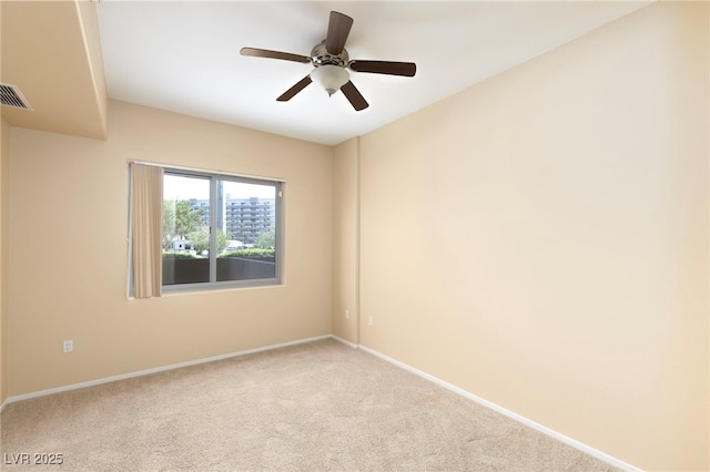 8255 Las Vegas Blvd Unit 117, Las Vegas, NV 89123 - carpeted spare room with baseboards and ceiling fan