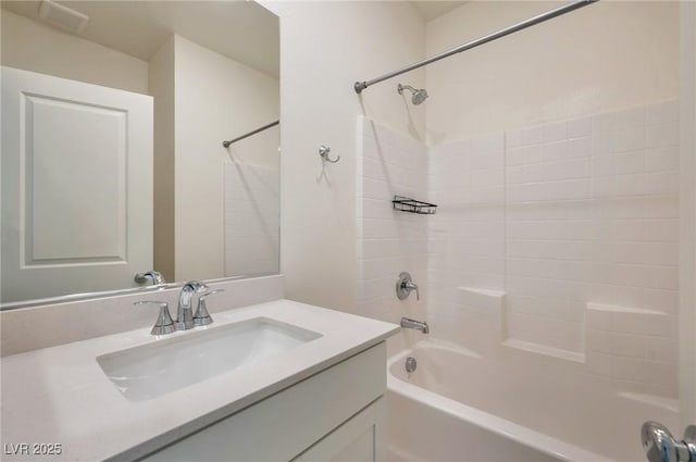 5398 Robinera Ct, Las Vegas, NV 89166 - bathroom with shower / bath combination and vanity