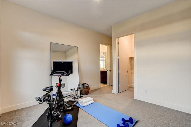 10228 Shell Star Ave, Las Vegas, NV 89135 - exercise area with carpet and baseboards