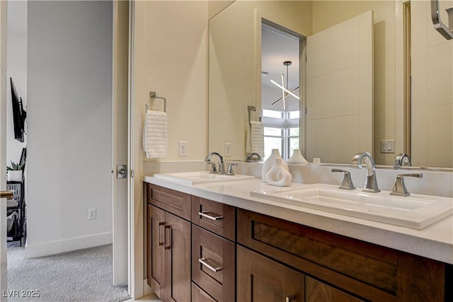 10228 Shell Star Ave, Las Vegas, NV 89135 - bathroom featuring double vanity