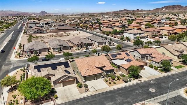 1008 New Creek Ave, Henderson, NV 89015 - aerial perspective of suburban area with a mountain backdrop