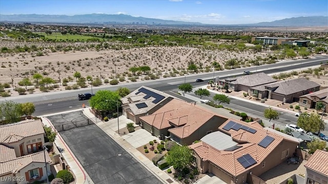 1008 New Creek Ave, Henderson, NV 89015 - aerial perspective of suburban area featuring mountains