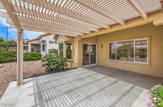 10421 Linfield Pl, Las Vegas, NV 89134 - view of patio / terrace featuring a pergola