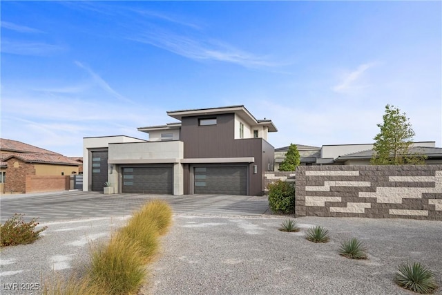 4050 N Tomsik St, Las Vegas, NV 89129 - view of front of home with gravel driveway