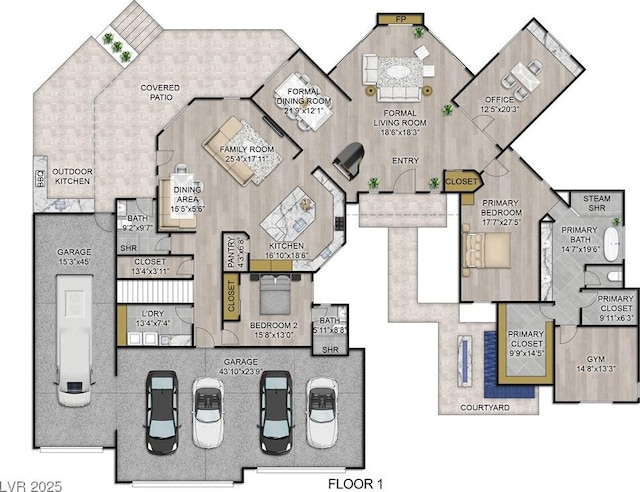 4050 N Tomsik St, Las Vegas, NV 89129 - floor plan / room layout