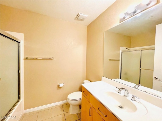 62 E Serene Ave Unit 115, Las Vegas, NV 89123 - bathroom featuring tile patterned floors, vanity, toilet, and baseboards