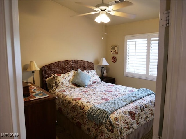 9705 Templemore Ave Unit 102, Las Vegas, NV 89129 - bedroom with a ceiling fan