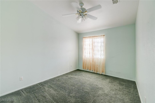 602 Painted Cloud Pl, Las Vegas, NV 89144 - spare room with ceiling fan, carpet floors, and baseboards