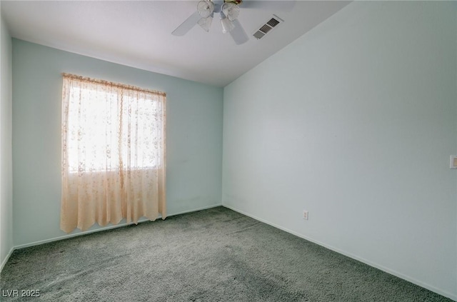 602 Painted Cloud Pl, Las Vegas, NV 89144 - spare room with a ceiling fan, carpet floors, and baseboards