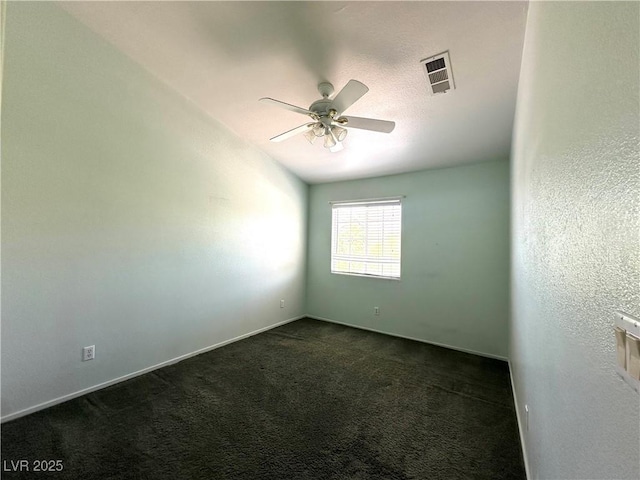 602 Painted Cloud Pl, Las Vegas, NV 89144 - spare room featuring a ceiling fan and dark carpet