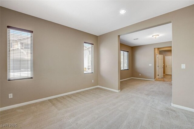 7963 Cape Brett St, Las Vegas, NV 89131 - unfurnished room with light colored carpet and baseboards
