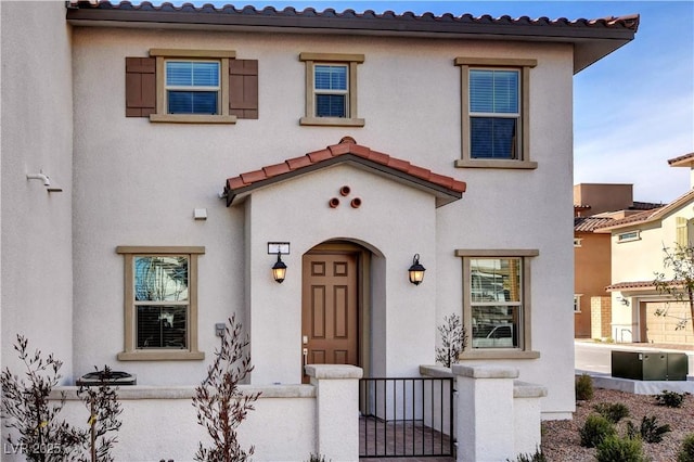 4 Lomita Heights Dr, Las Vegas, NV 89138 - view of front of home featuring stucco siding