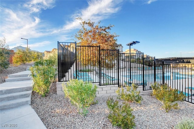 4 Lomita Heights Dr, Las Vegas, NV 89138 - gate with a community pool