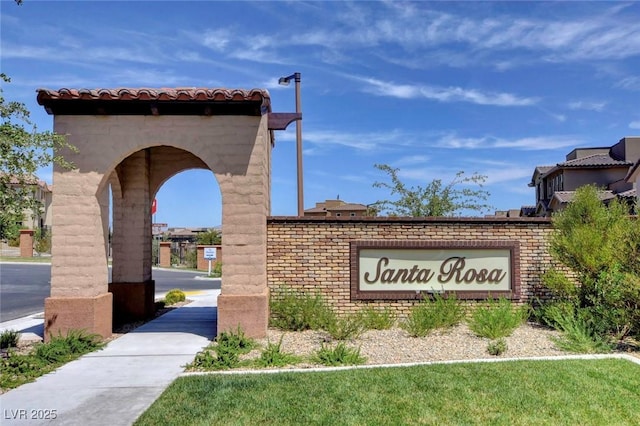 4 Lomita Heights Dr, Las Vegas, NV 89138 - view of community sign