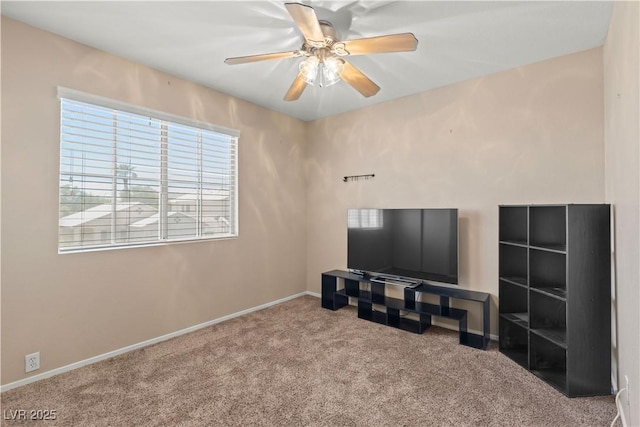 1906 Desert Sage Ave, North Las Vegas, NV 89031 - unfurnished room featuring carpet and a ceiling fan