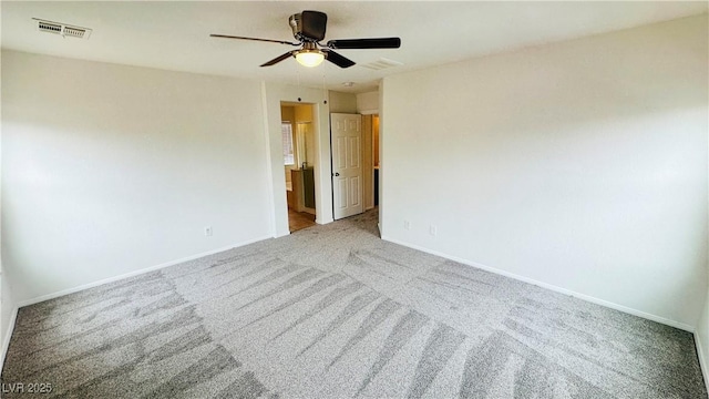 7815 Shingle Beach St, Las Vegas, NV 89166 - carpeted empty room with a ceiling fan and baseboards