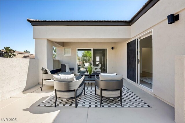 10532 Redwood Ash Ave, Las Vegas, NV 89144 - view of patio featuring an outdoor hangout area