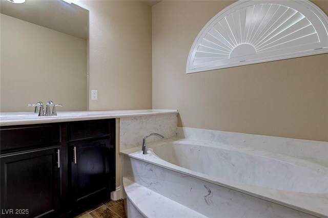 6403 Brandon Hills Ct, Las Vegas, NV 89139 - full bathroom featuring a bath and vanity