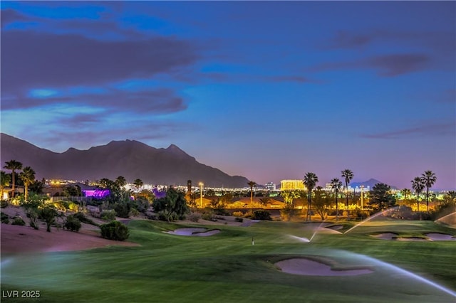 5162 Estasi St, Las Vegas, NV 89135 - view of community with a mountain view and view of golf course