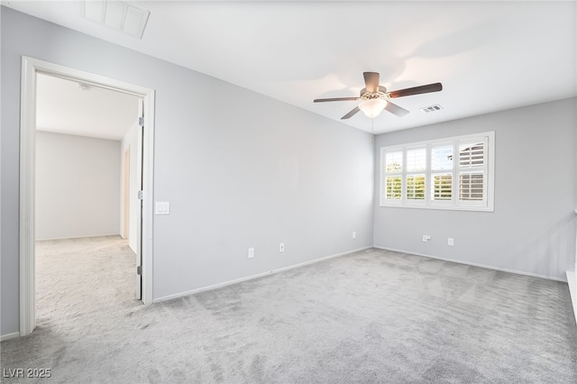 2482 Denholme St, Henderson, NV 89044 - empty room with a ceiling fan, carpet flooring, and baseboards