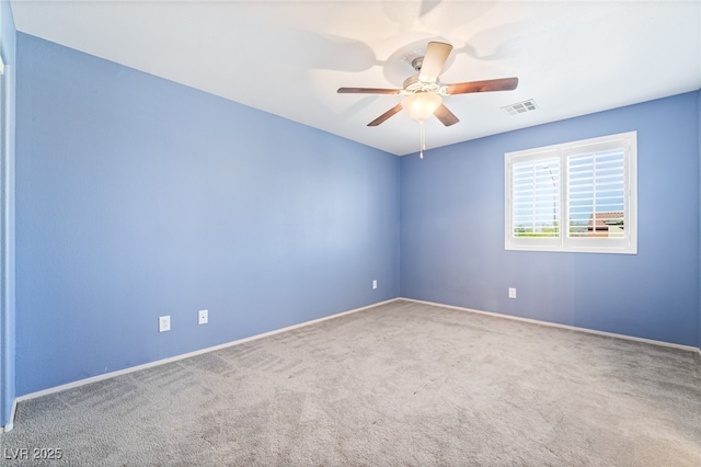2482 Denholme St, Henderson, NV 89044 - carpeted empty room featuring ceiling fan and baseboards