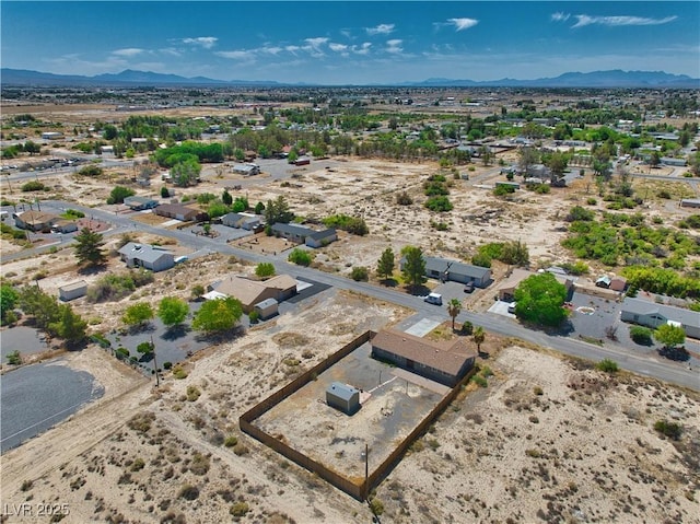 1190 W Sierra Vista Cir, Pahrump, NV 89060 - aerial view of mountains and a desert landscape