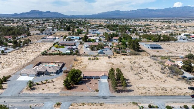 480 China St, Pahrump, NV 89048 - bird's eye view of a mountainous background