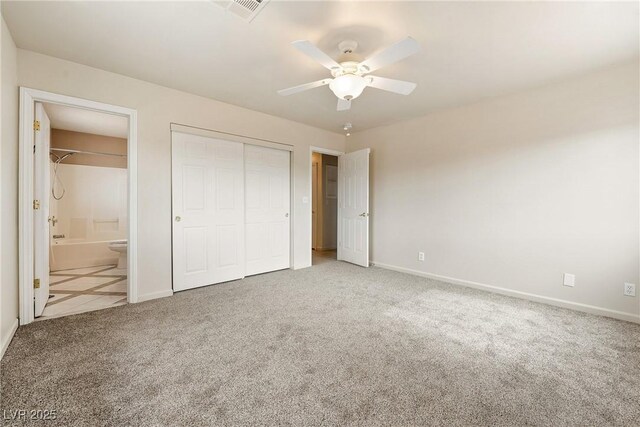 480 China St, Pahrump, NV 89048 - unfurnished bedroom featuring carpet floors, baseboards, and ensuite bath
