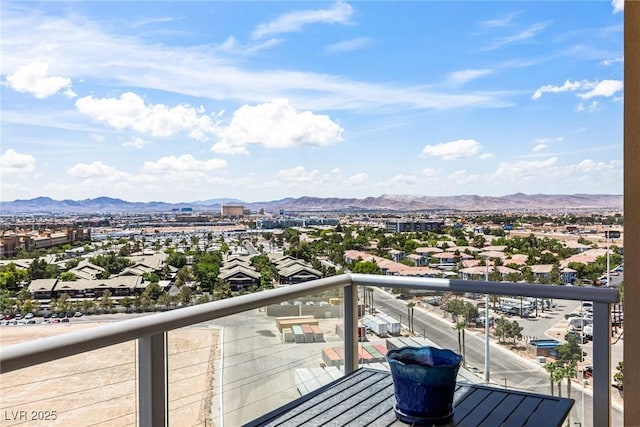 8255 Las Vegas Blvd Unit 1219, Las Vegas, NV 89123 - balcony featuring a mountain view