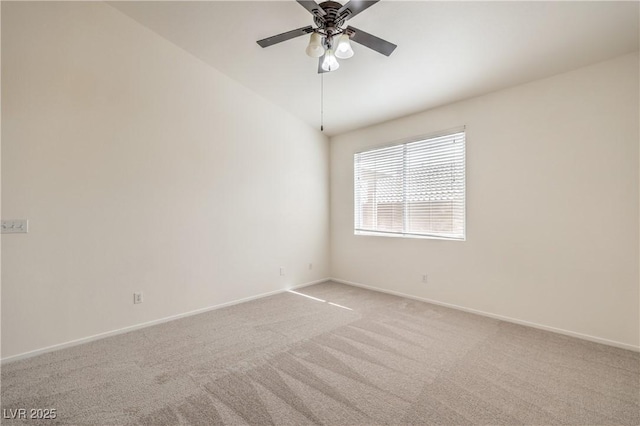 202 Twin Creek St, Henderson, NV 89074 - carpeted empty room with baseboards and a ceiling fan
