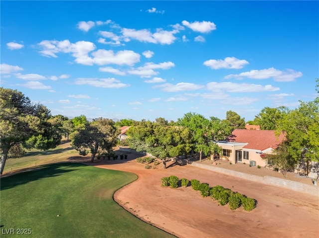 2553 Showcase Dr, Las Vegas, NV 89134 - view from above of property