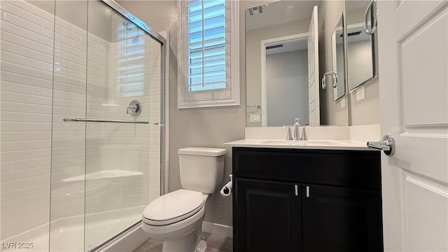 754 Agate Hills St, Las Vegas, NV 89138 - full bath with a stall shower, toilet, and vanity