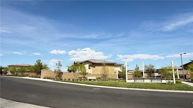 754 Agate Hills St, Las Vegas, NV 89138 - view of asphalt road featuring street lighting