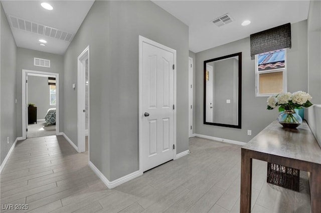 708 Kibbey St, Las Vegas, NV 89178 - hallway with light wood-style floors and baseboards