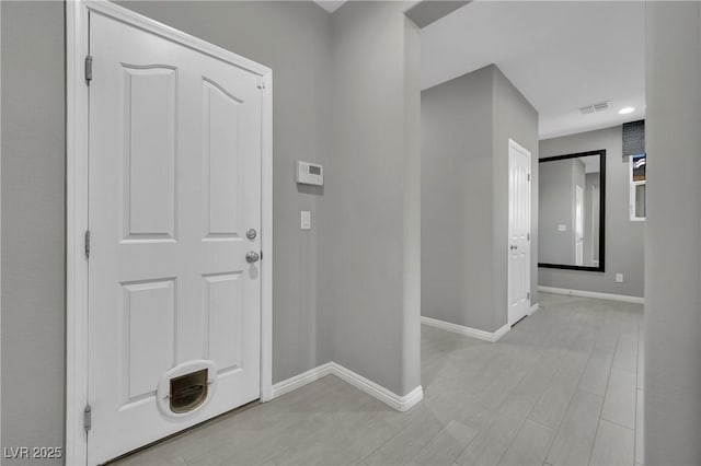 708 Kibbey St, Las Vegas, NV 89178 - foyer entrance featuring baseboards and light wood-type flooring