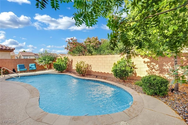 708 Kibbey St, Las Vegas, NV 89178 - view of pool with a fenced backyard