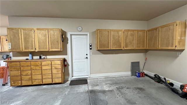 1361 Moose St, Pahrump, NV 89048 - garage featuring baseboards