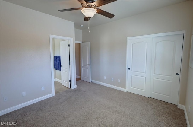 1361 Moose St, Pahrump, NV 89048 - unfurnished bedroom featuring carpet floors, a closet, baseboards, and ensuite bathroom