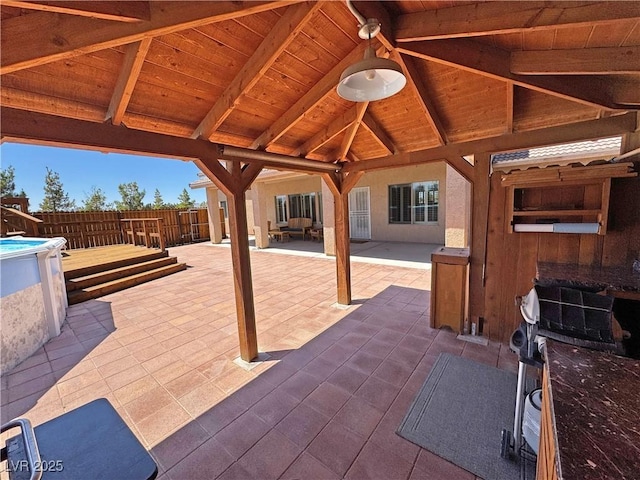 1361 Moose St, Pahrump, NV 89048 - view of patio