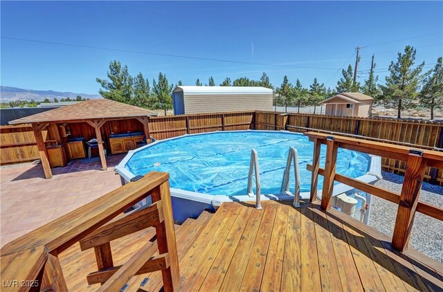 1361 Moose St, Pahrump, NV 89048 - view of outbuilding