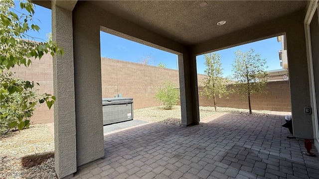 2924 Sunday Silence Rd, North Las Vegas, NV 89086 - fenced backyard featuring a patio area and area for grilling