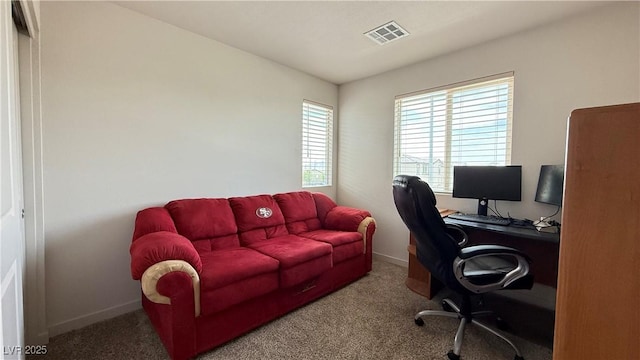 2924 Sunday Silence Rd, North Las Vegas, NV 89086 - office area featuring carpet and baseboards