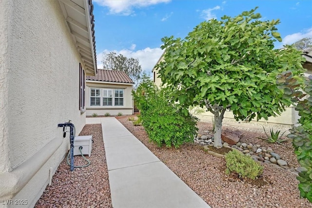 4020 Recktenwall Ave, North Las Vegas, NV 89081 - view of exterior entry with stucco siding