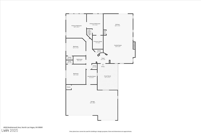 4020 Recktenwall Ave, North Las Vegas, NV 89081 - property floor plan